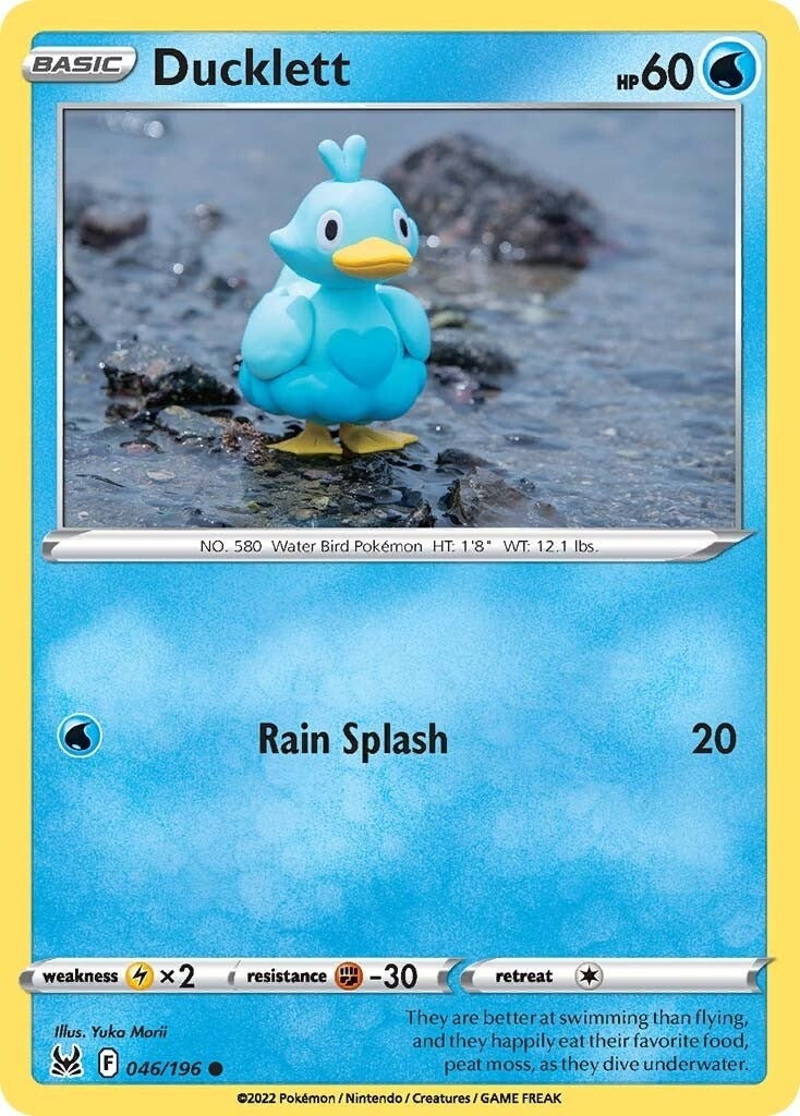 Image for Ducklett (046/196) (SWSH11: Lost Origin) - Pokemon