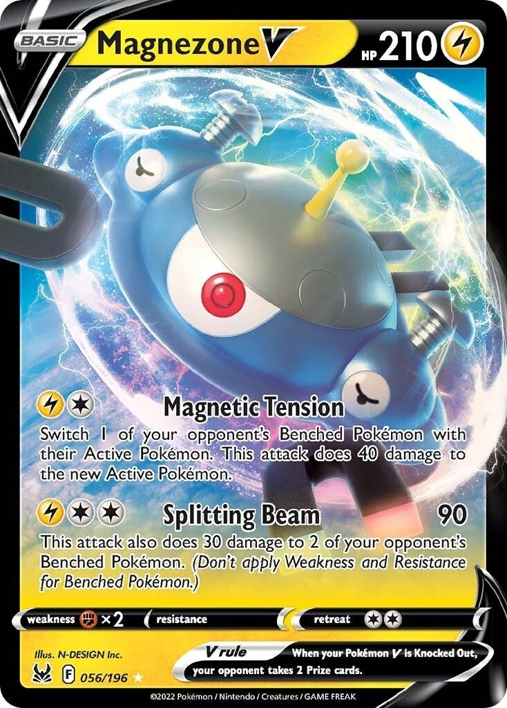 Image for Magnezone V (056/196) (SWSH11: Lost Origin) - Pokemon