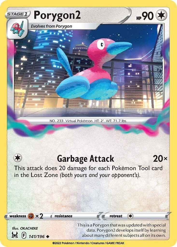 Image for Porygon2 (141/196) (SWSH11: Lost Origin) - Pokemon