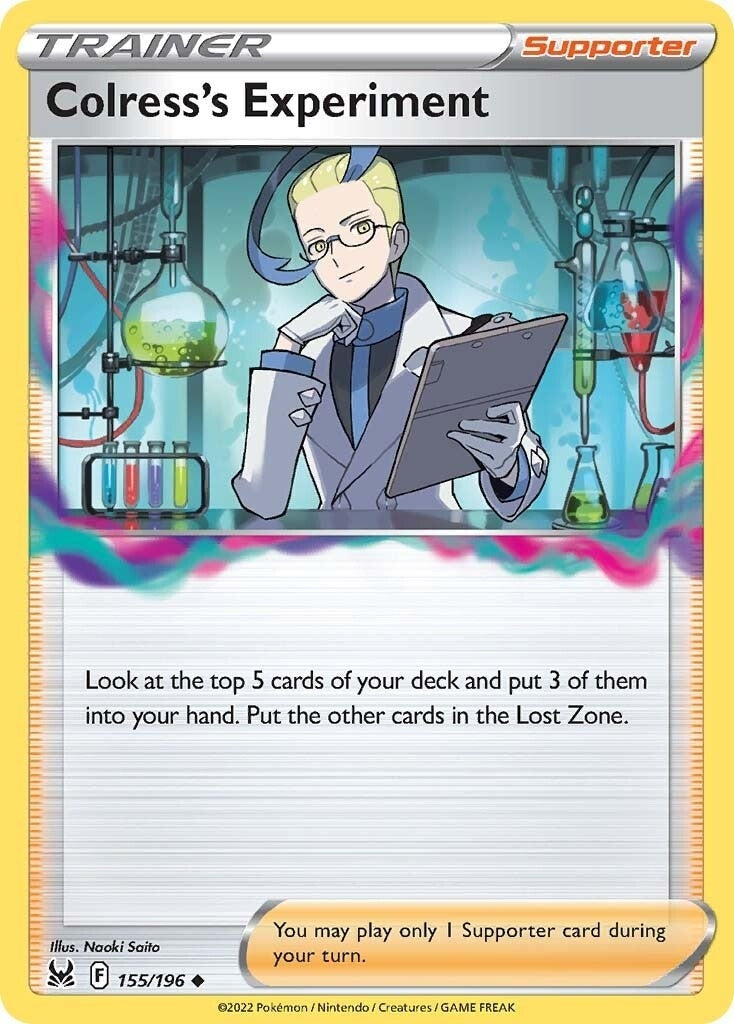 Image for Colress's Experiment (155/196) (SWSH11: Lost Origin) - Pokemon