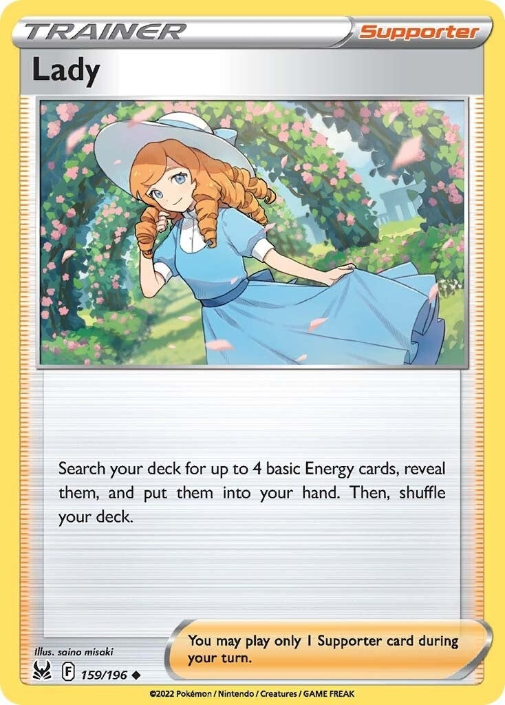 Image for Lady (159/196) (SWSH11: Lost Origin) - Pokemon