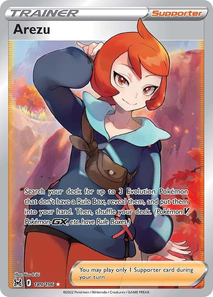 Image for Arezu (Full Art) (189/196) (SWSH11: Lost Origin) - Pokemon