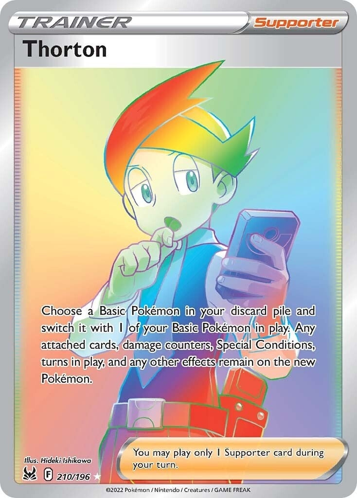 Image for Thorton (Secret) (210/196) (SWSH11: Lost Origin) - Pokemon