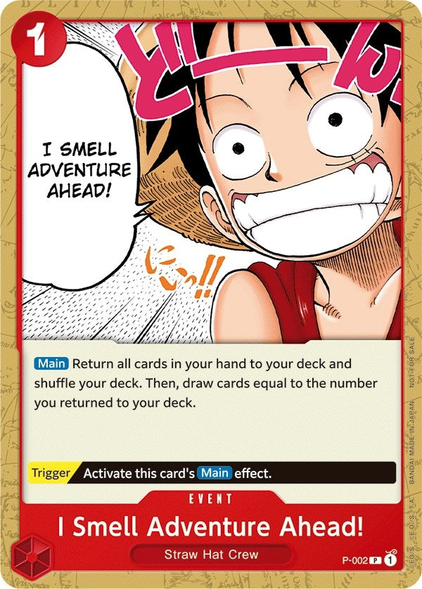 Image for I Smell Adventure Ahead! (Promotion Pack 2022) (P-002) (One Piece Promotion Cards) - One Piece Card Game