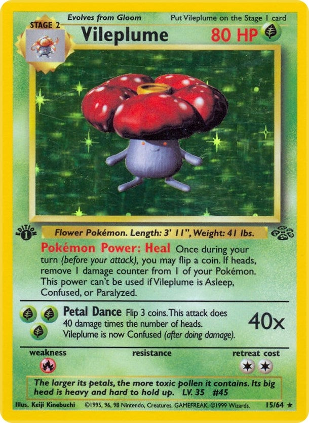 Image for Vileplume (15) (15/64) (Jungle) - Pokemon