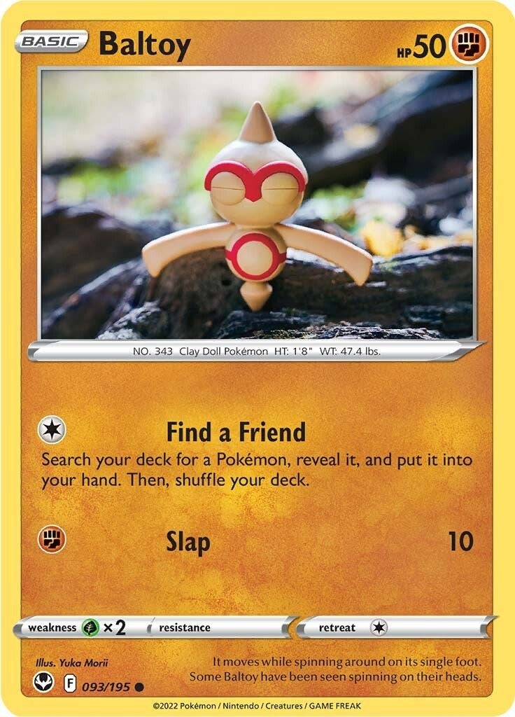 Image for Baltoy (093/195) (SWSH12: Silver Tempest) - Pokemon