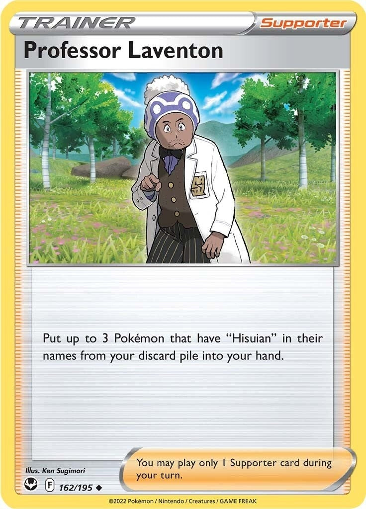 Image for Professor Laventon (162/195) (SWSH12: Silver Tempest) - Pokemon