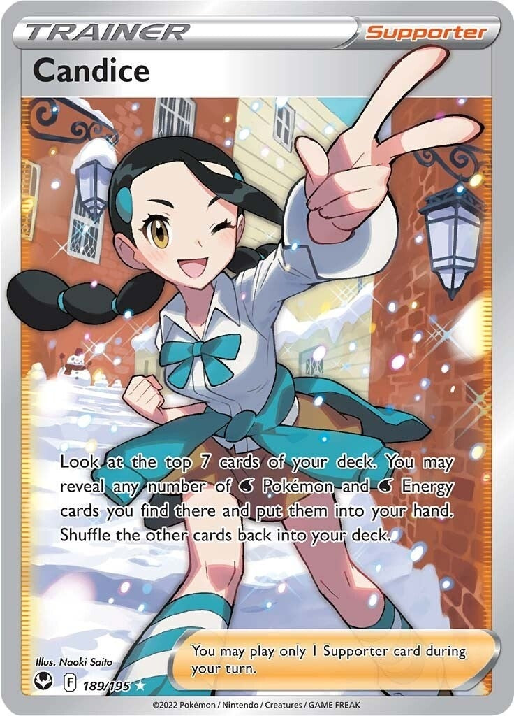 Image for Candice (Full Art) (189/195) (SWSH12: Silver Tempest) - Pokemon