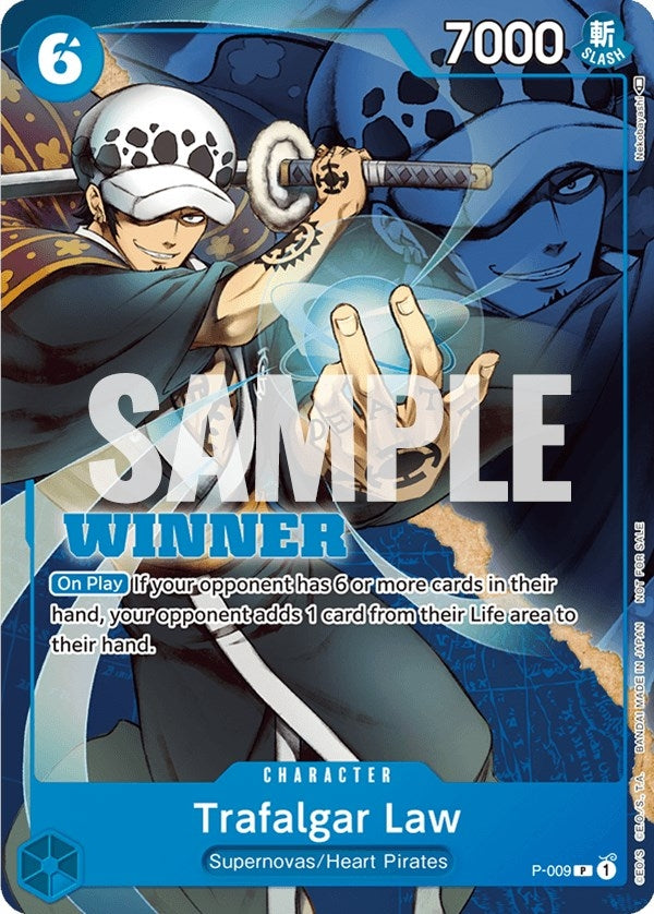 Image for Trafalgar Law - P-009 (Winner Pack Vol. 1) (P-009) (One Piece Promotion Cards) - One Piece Card Game