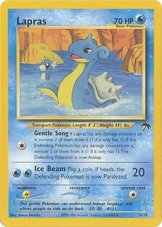 Image for Lapras (12/18) (Southern Islands) - Pokemon