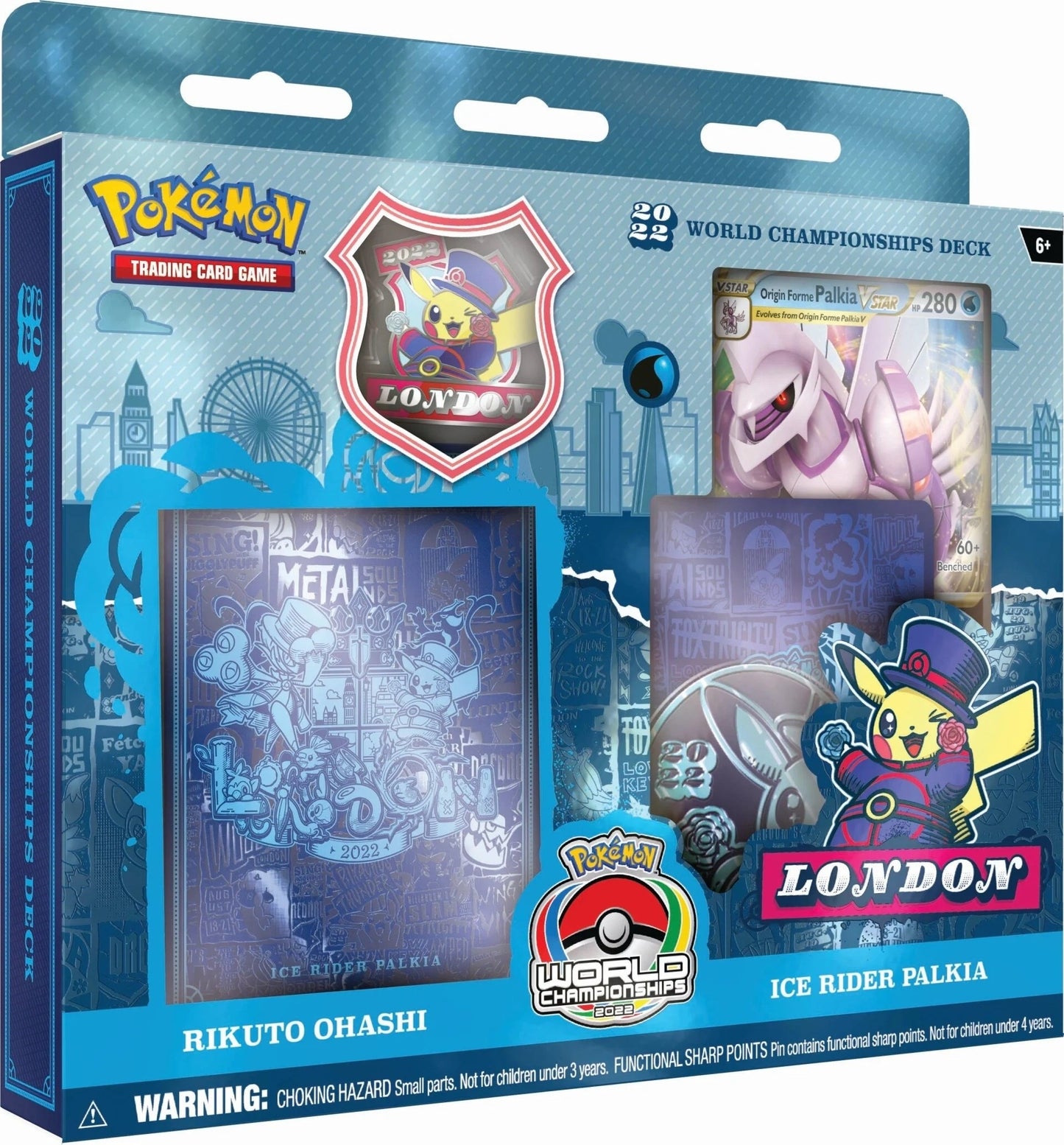 Image for 2022 World Championship Deck: Rikuto Ohashi (Ice Rider Palkia) - Pokemon