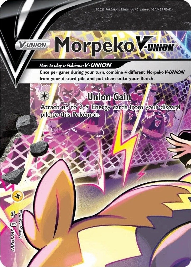 Image for Morpeko V-Union - SWSH287 (SWSH287) (SWSH: Sword & Shield Promo Cards) - Pokemon