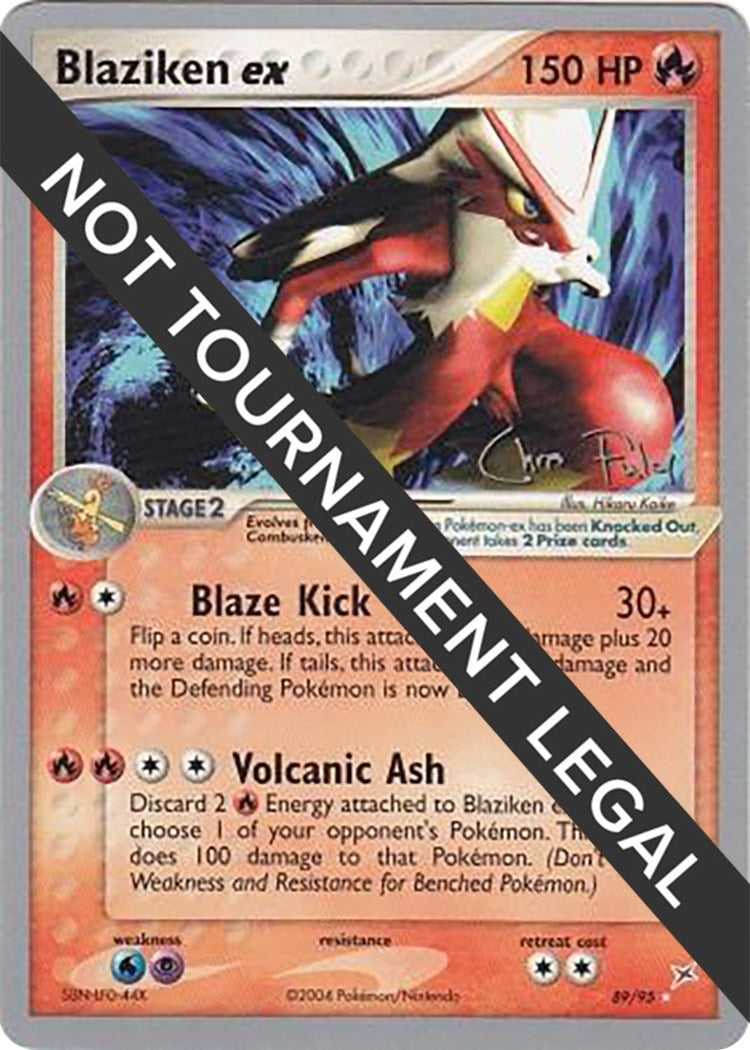 Image for Blaziken ex - 2004 (Chris Fulop) (89/95) (World Championship Decks) - Pokemon