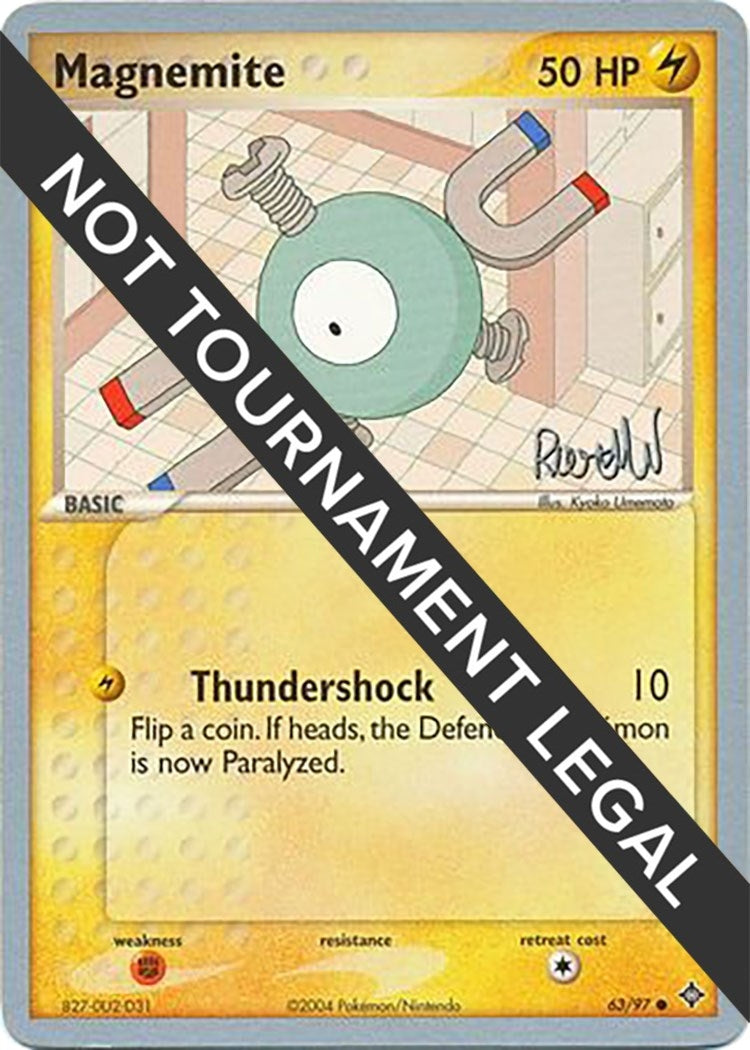Image for Magnemite - 2004 (Reed Weichler) (63/97) (World Championship Decks) - Pokemon