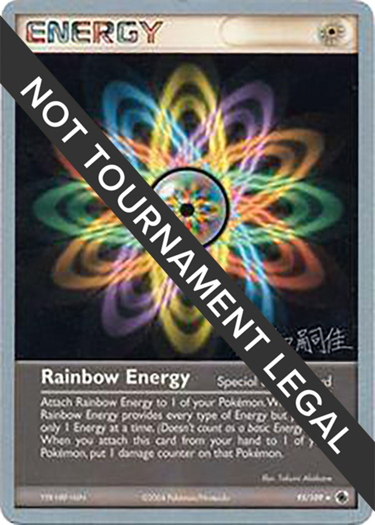 Image for Rainbow Energy - 2004 (Tsuguyoshi Yamato) (95/109) (World Championship Decks) - Pokemon