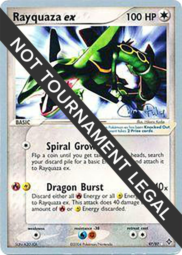 Image for Rayquaza ex - 2004 (Chris Fulop) (97/097) (World Championship Decks) - Pokemon
