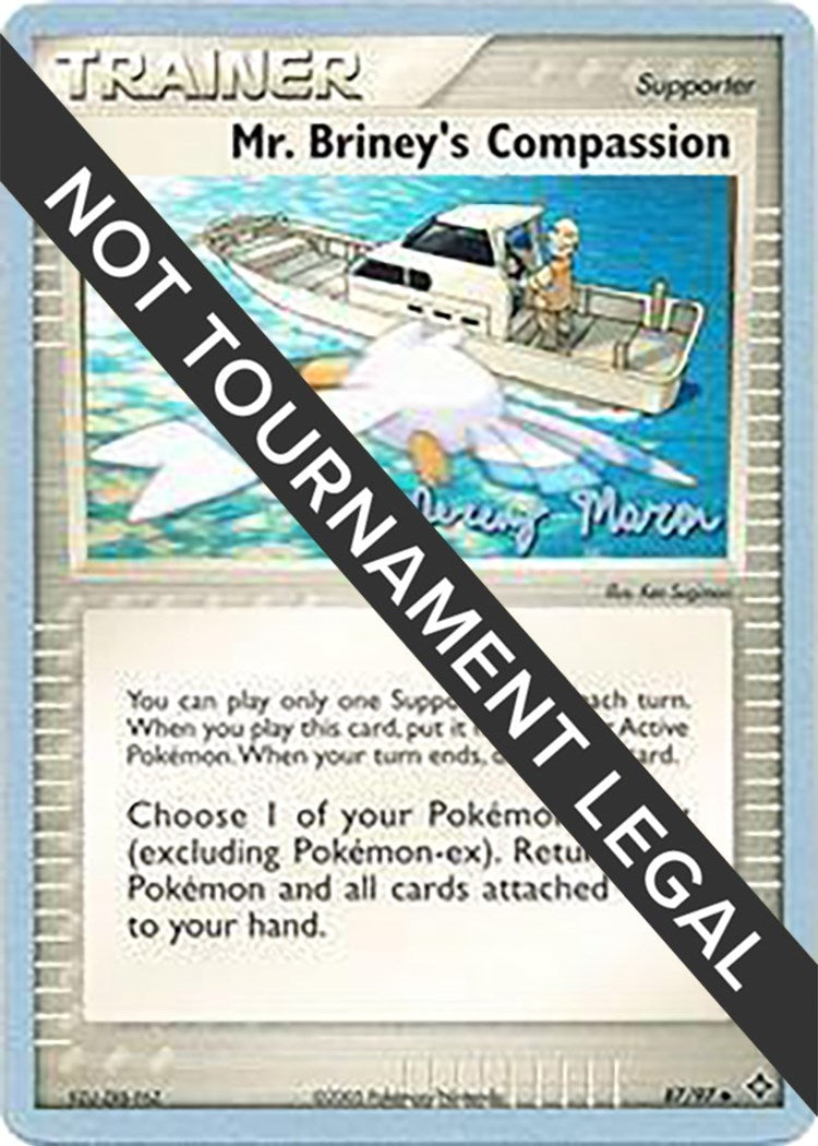 Image for Mr. Briney's Compassion - 2005 (Jeremy Maron) (87/097) (World Championship Decks) - Pokemon