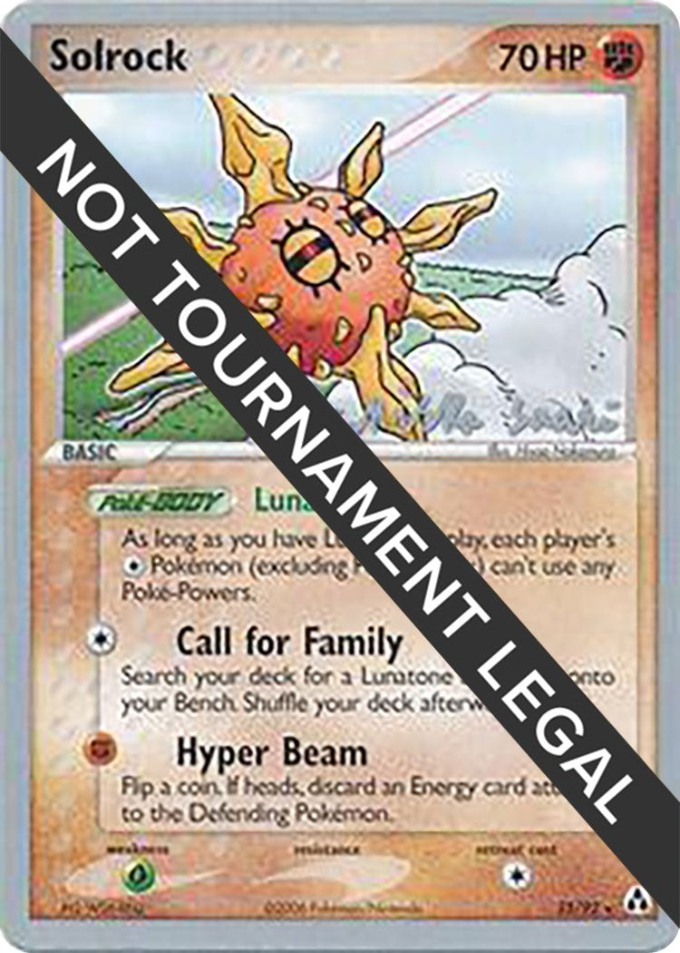 Image for Solrock (25) - 2006 (Miska Saari) (25/92) (World Championship Decks) - Pokemon