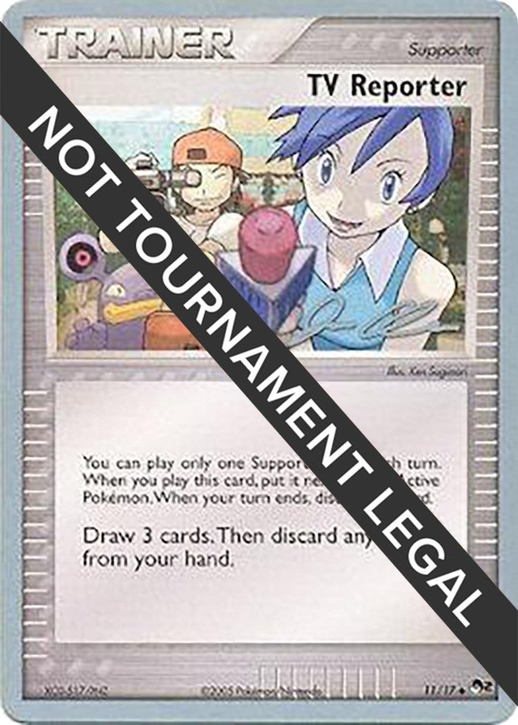 Image for TV Reporter - 2006 (Jason Klaczynski) (11/17) (World Championship Decks) - Pokemon