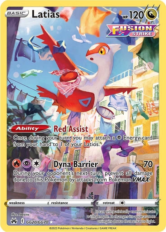 Image for Latias (GG20/GG70) (Crown Zenith: Galarian Gallery) - Pokemon