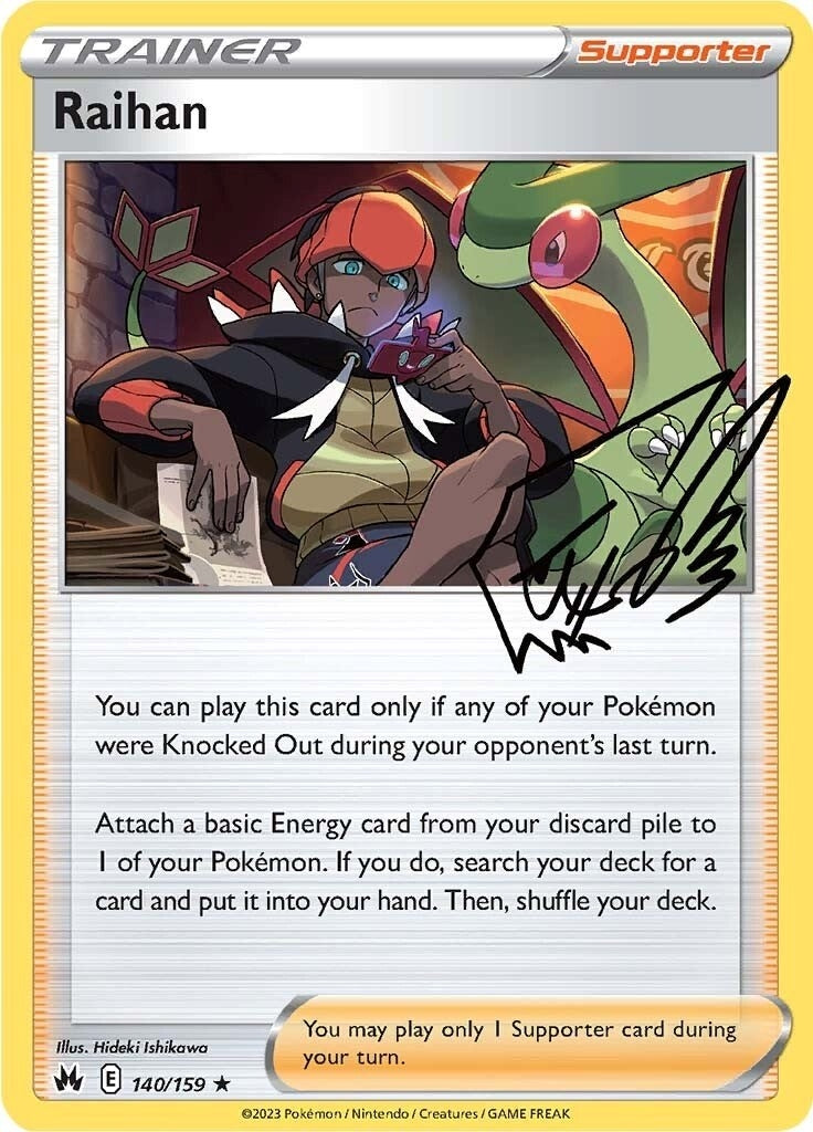 Image for Raihan (140/159) (Crown Zenith) - Pokemon