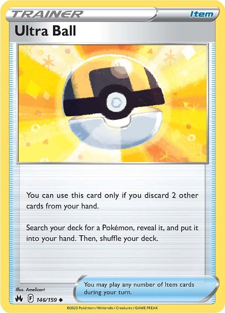 Image for Ultra Ball (146/159) (Crown Zenith) - Pokemon