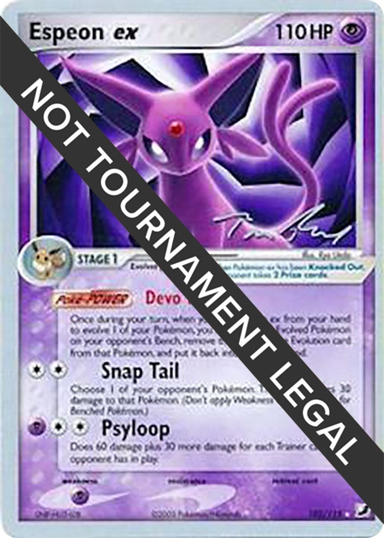 Image for Espeon ex - 2007 (Tom Roos) (102/115) (World Championship Decks) - Pokemon