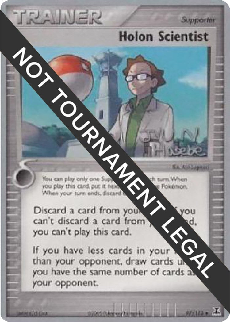 Image for Holon Scientist - 2007 (Jun Hasebe) (97/113) (World Championship Decks) - Pokemon