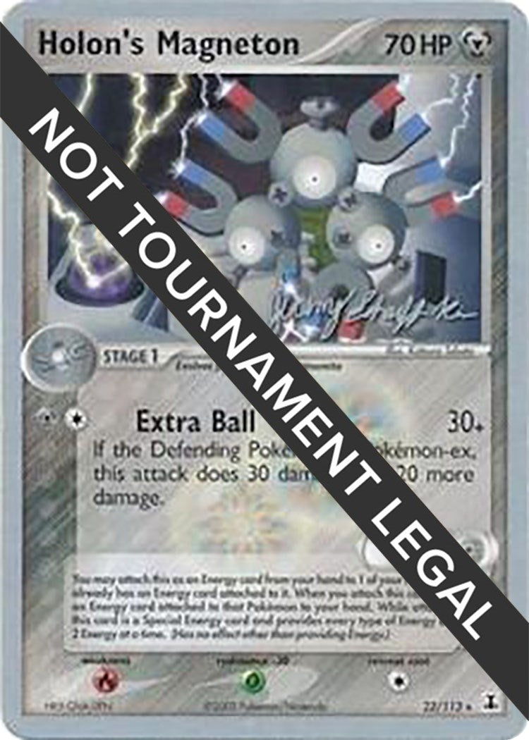 Image for Holon's Magneton - 2007 (Jeremy Scharff-Kim) (22/113) (World Championship Decks) - Pokemon