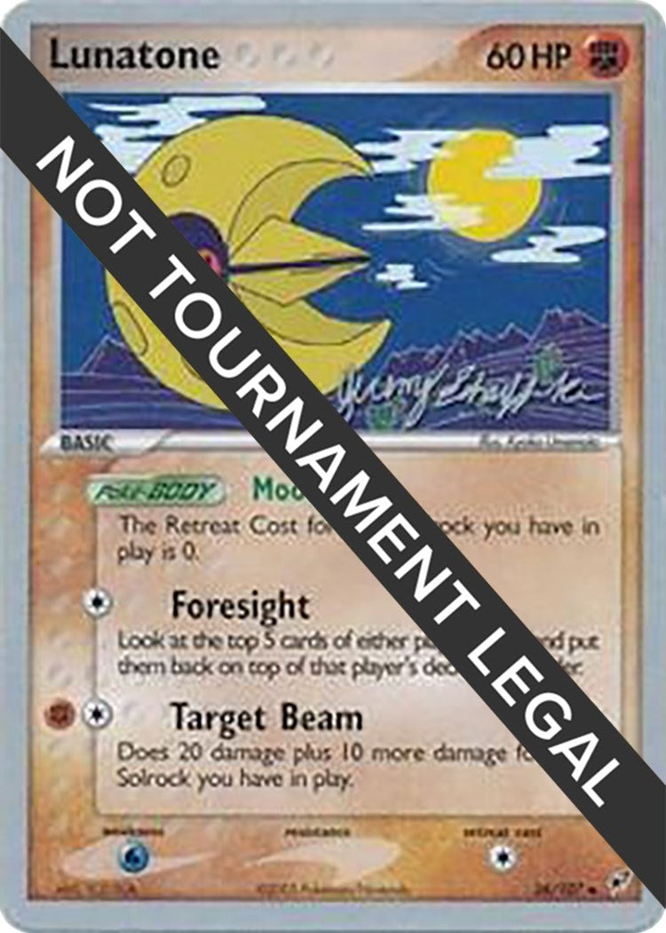 Image for Lunatone - 2007 (Jeremy Scharff-Kim) (36/107) (World Championship Decks) - Pokemon