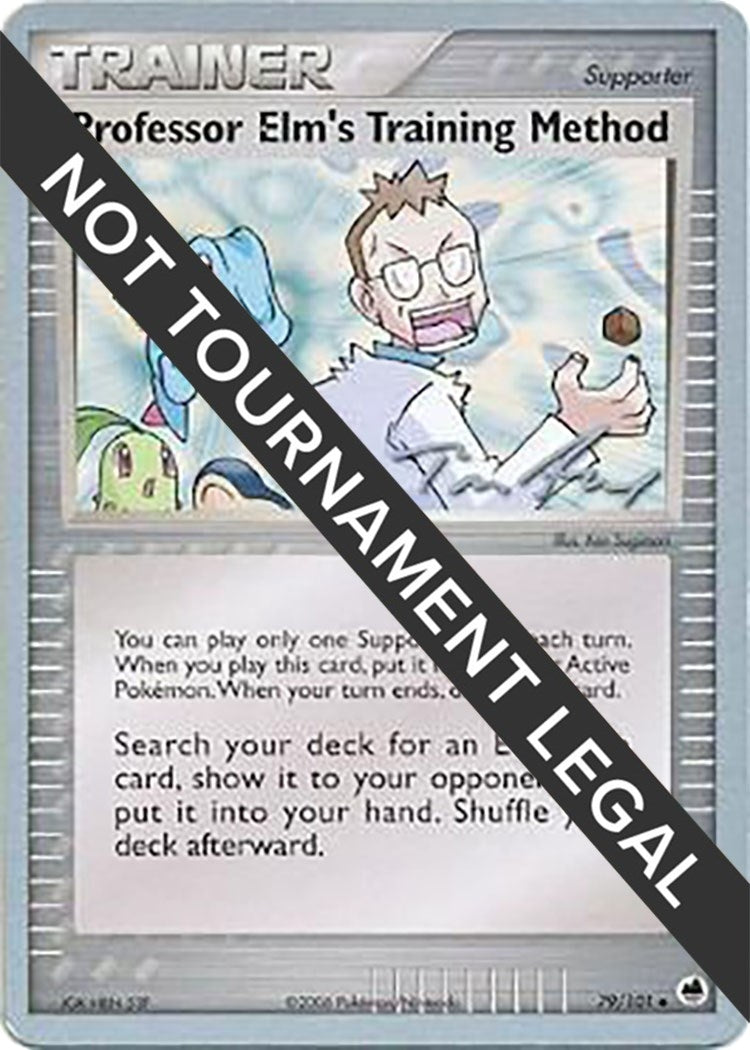 Image for Professor Elm's Training Method - 2007 (Tom Roos) (79/101) (World Championship Decks) - Pokemon