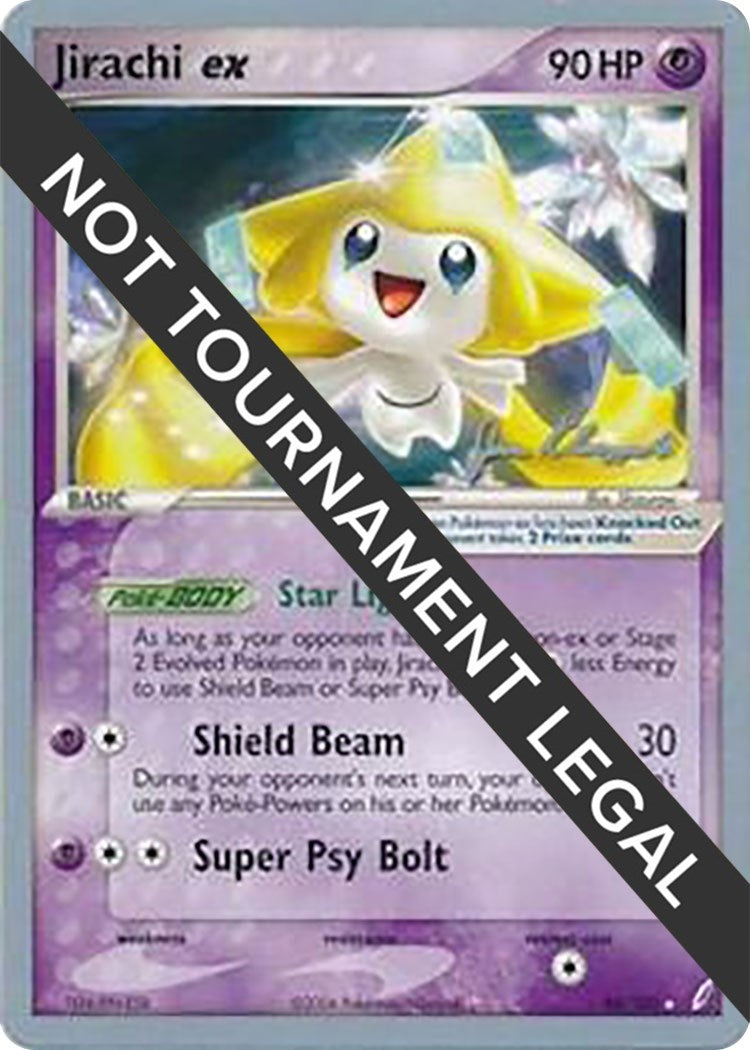 Image for Jirachi ex - 2008 (Jason Klaczynski) (94/100) (World Championship Decks) - Pokemon