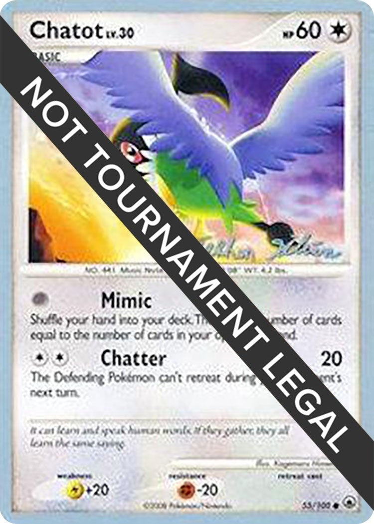 Image for Chatot - 2009 (Stephen Silvestro) (55/100) (World Championship Decks) - Pokemon