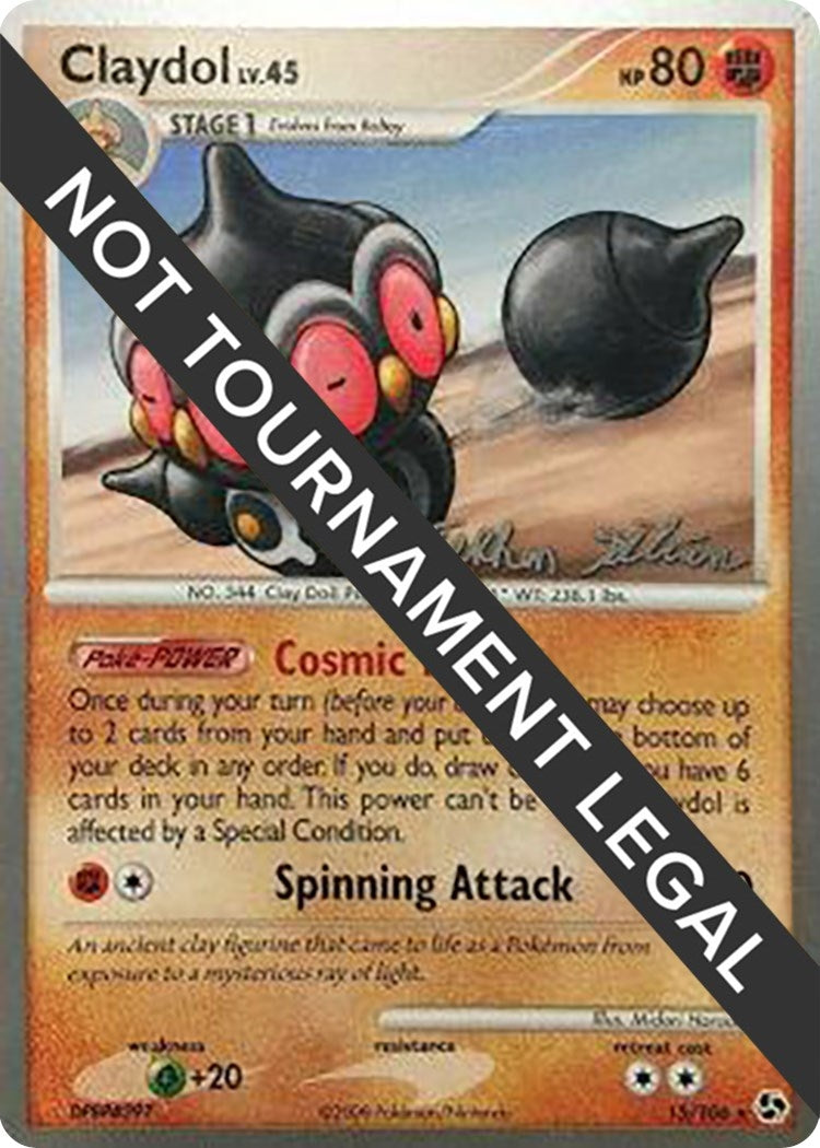 Image for Claydol - 2009 (Stephen Silvestro) (15/106) (World Championship Decks) - Pokemon