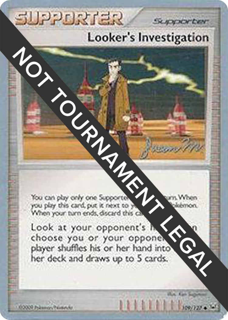 Image for Looker's Investigation - 2009 (Jason Martinez) (109/127) (World Championship Decks) - Pokemon