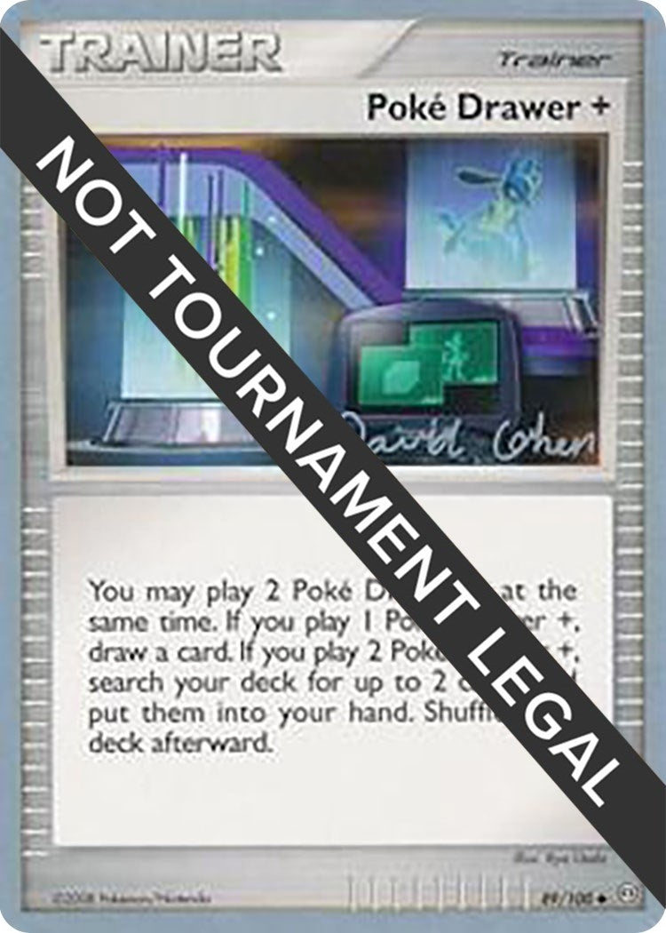 Image for Poke Drawer + - 2009 (David Cohen) (89/100) (World Championship Decks) - Pokemon