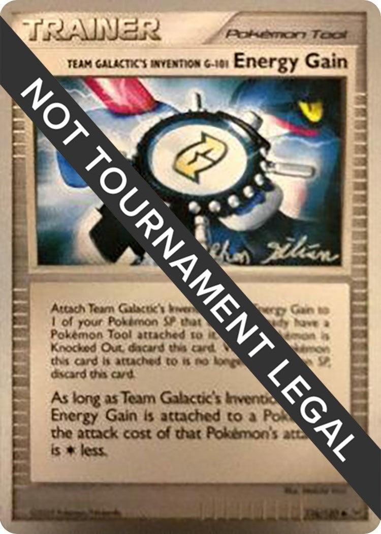 Image for Team Galactic's Invention G-101 Energy Gain - 2009 (Stephen Silvestro) (116/127) (World Championship Decks) - Pokemon