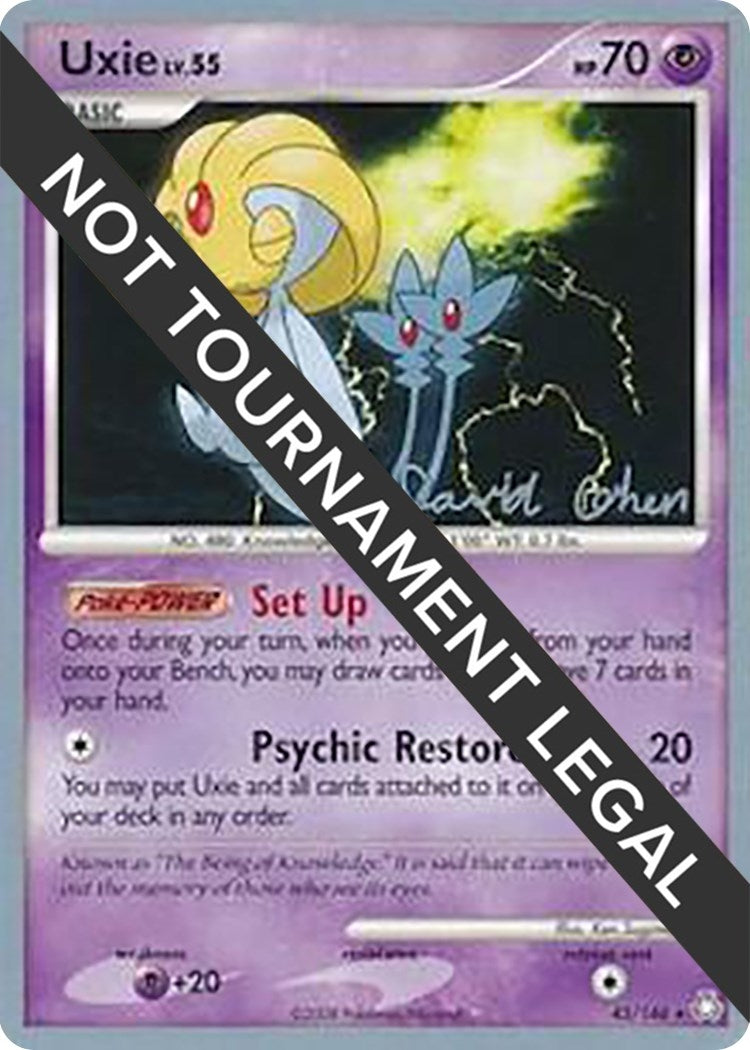 Image for Uxie - 2009 (David Cohen) (43/146) (World Championship Decks) - Pokemon