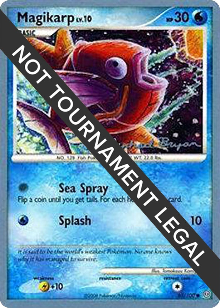 Image for Magikarp - 2010 (Mychael Bryan) (65/100) (World Championship Decks) - Pokemon