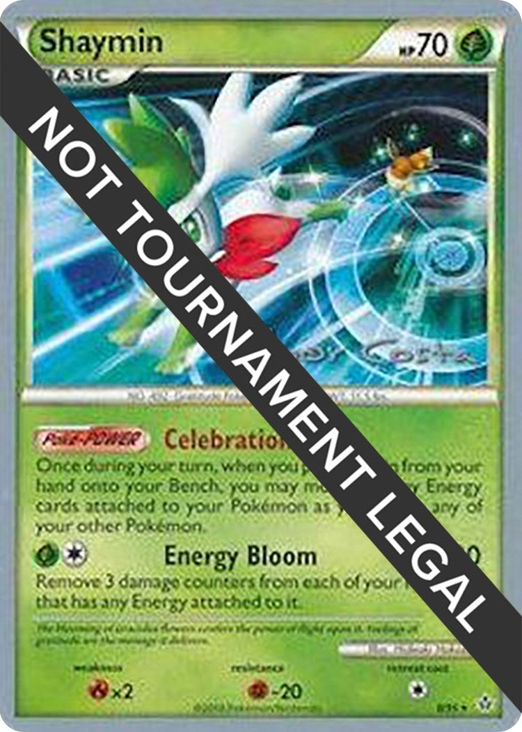 Image for Shaymin - 2012 (Igor Costa) (8/95) (World Championship Decks) - Pokemon