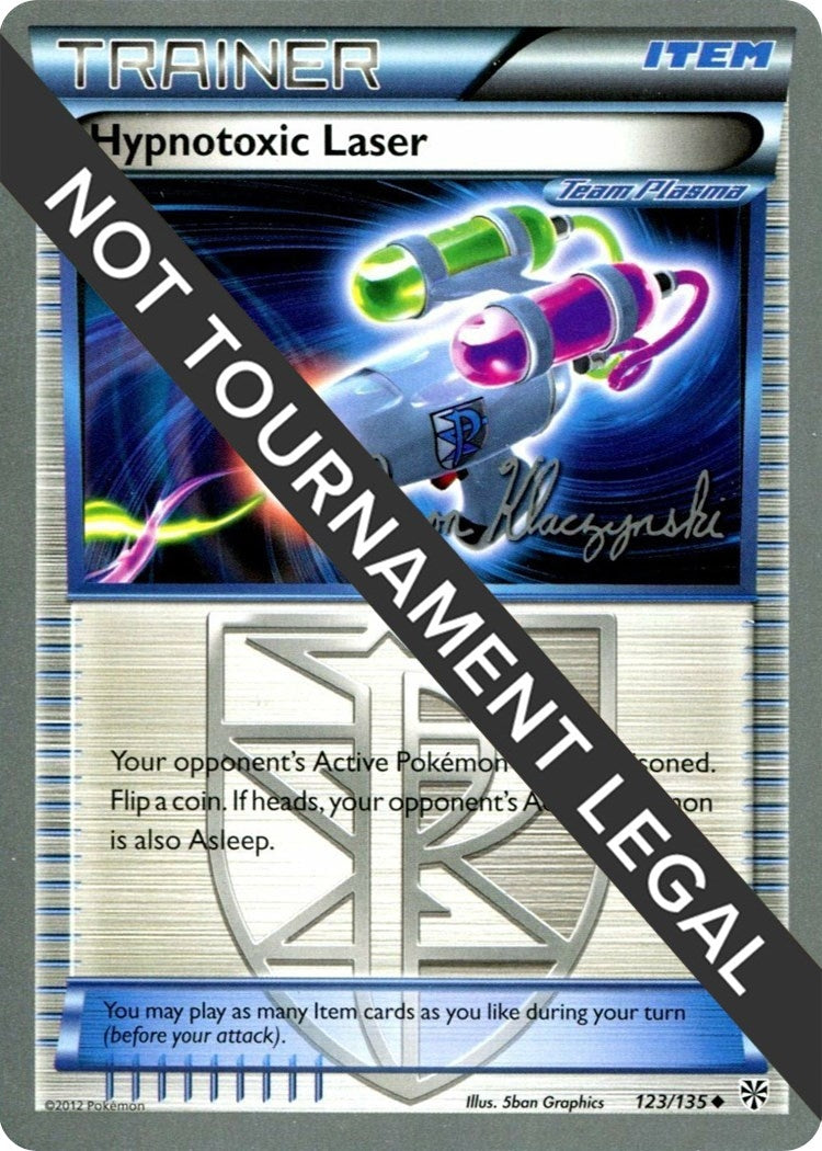 Image for Hypnotoxic Laser - 2013 (Jason Klaczynski) (123/135) (World Championship Decks) - Pokemon
