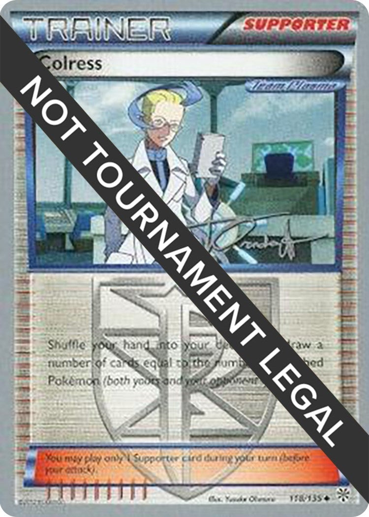 Image for Colress - 2014 (Trent Orndorff) (118/135) (World Championship Decks) - Pokemon