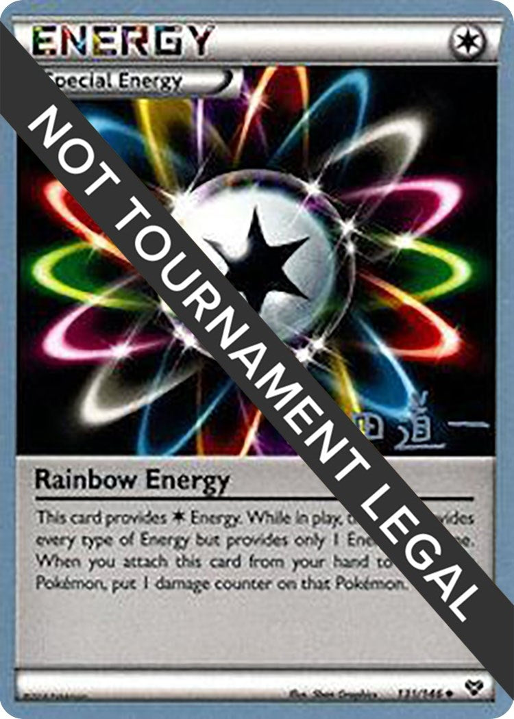 Image for Rainbow Energy - 2014 (Michikazu Tsuda) (131/146) (World Championship Decks) - Pokemon
