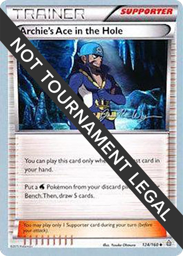 Image for Archie's Ace in the Hole - 2015 (Jacob Van Wagner) (124/160) (World Championship Decks) - Pokemon