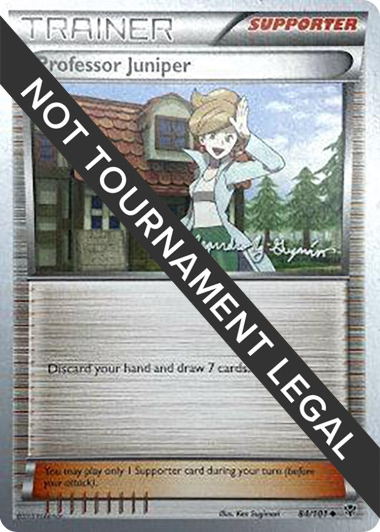 Image for Professor Juniper - 2015 (Alejandro Ng-Guzman) (84/101) (World Championship Decks) - Pokemon