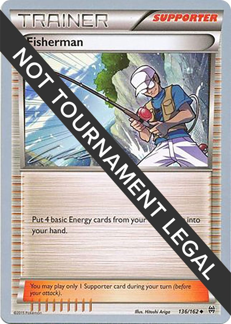 Image for Fisherman - 2016 (Cody Walinski) (136/162) (World Championship Decks) - Pokemon