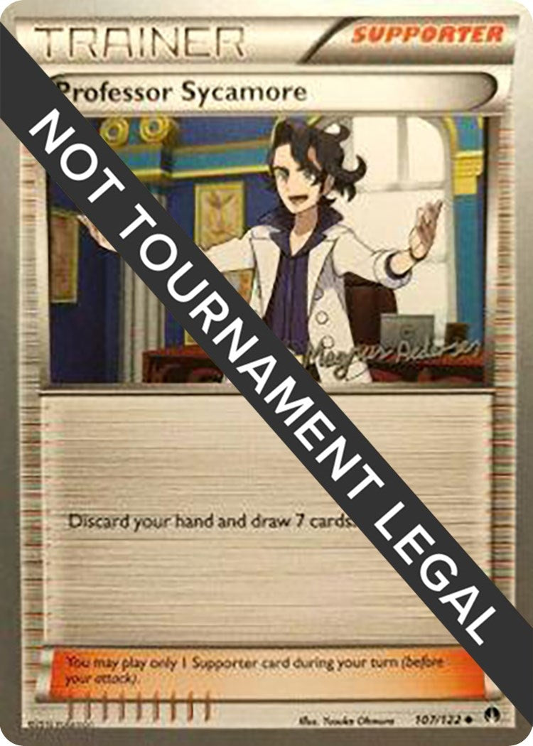 Image for Professor Sycamore - 2018 (Magnus Pedersen) (107/122) (World Championship Decks) - Pokemon