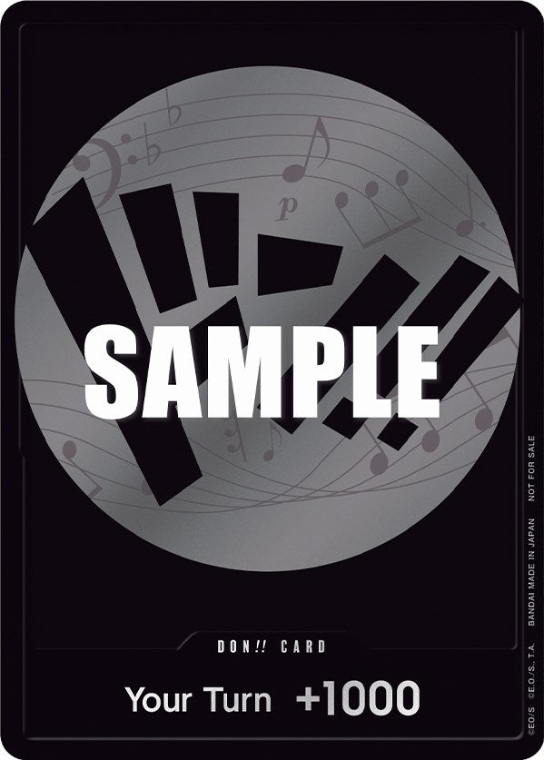 Image for DON!! Card (Silver) (One Piece Promotion Cards) - One Piece Card Game