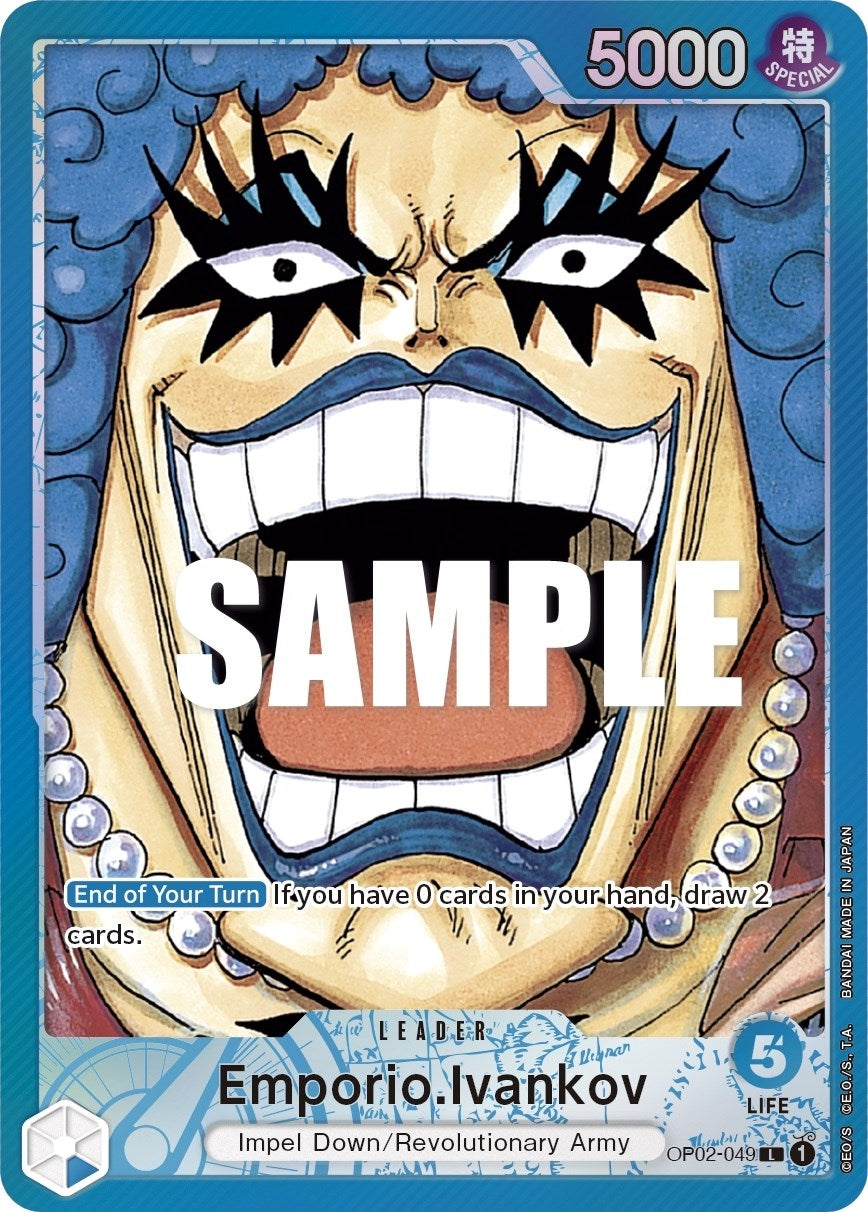 Image for Emporio.Ivankov (049) (Alternate Art) (OP02-049) (Paramount War) - One Piece Card Game