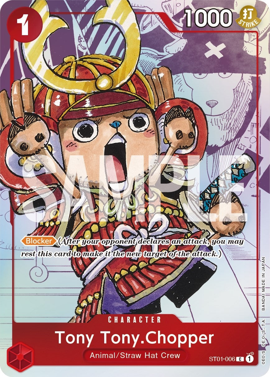 Image for Tony Tony.Chopper - ST01-006 (Alternate Art) (ST01-006) (One Piece Promotion Cards) - One Piece Card Game